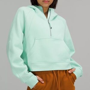 Lululemon Half Zip Cropped scuba